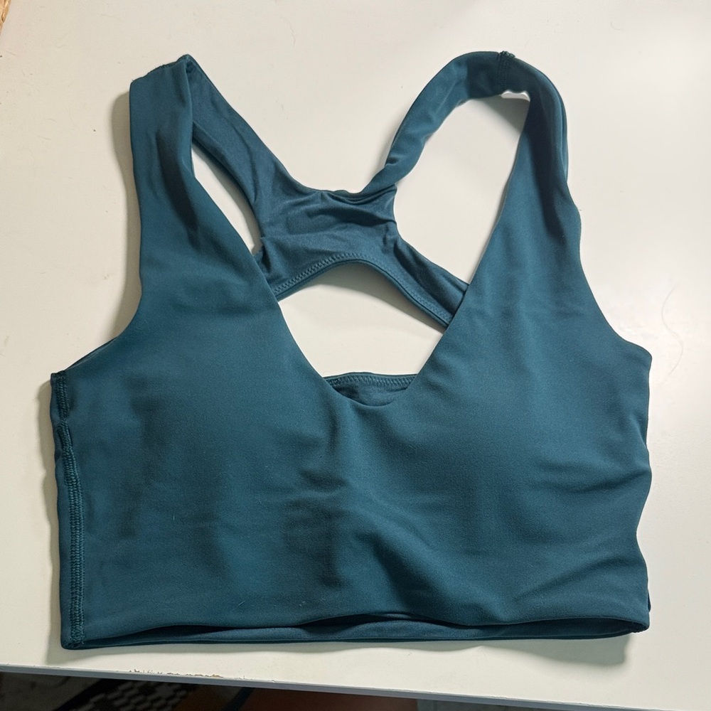 Lululemon Athletica Deep Teal Sports Bra